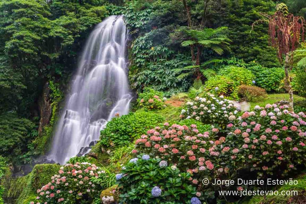 Véu de Noiva, Parque Natural da Ribeira dos Caldeirões,São Miguel, Açores